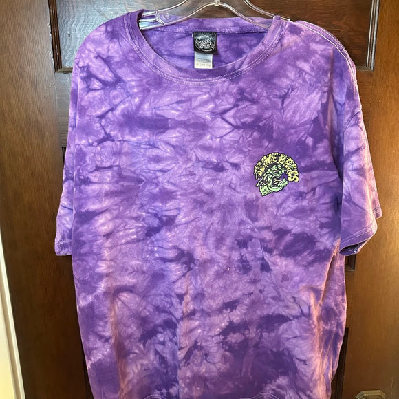 Lot of 3 Men’s XL Santa Cruz Skate Tee Shirts Black & Purple - Picture 4 of 10